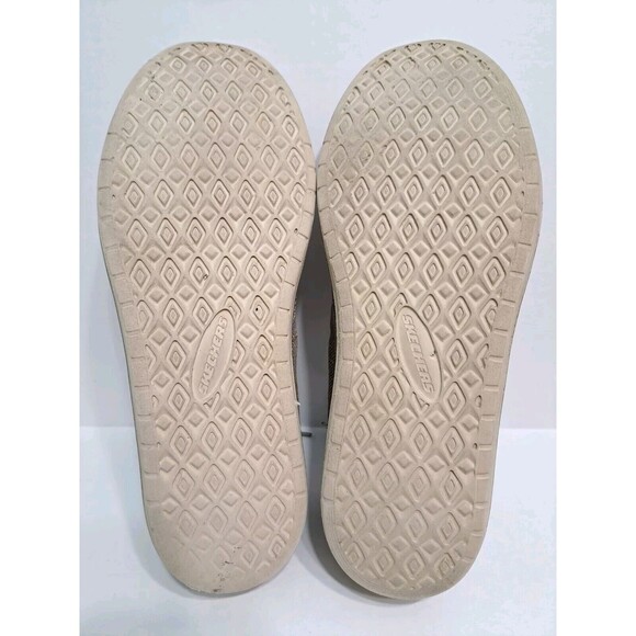 SKECHERS Men's 11.5 Relaxed Fit Define Soden Khaki Canvas Distressed Casual - Picture 10 of 11